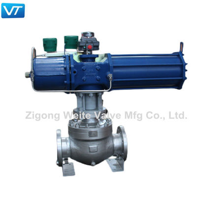 品質  Petroleum Gas Emergency Shutdown Valve API 6D Pneumatic ESD Valve 工場